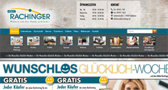 Desktop Screenshot of moebel-rachinger.de
