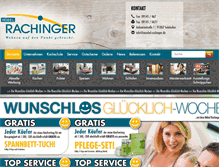 Tablet Screenshot of moebel-rachinger.de